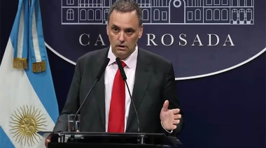 Adorni y el affaire Milei-Becerra: “Se enoja cuando alguien habla sin tener idea”