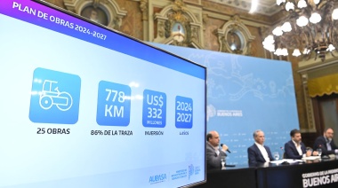 A “contramano” de Nación, la Provincia expande la Autopista Buenos Aires-La Plata