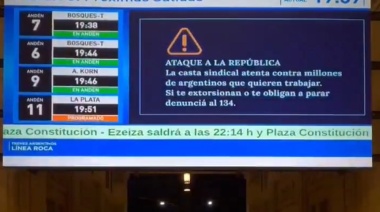 Furibunda crítica del Gobierno al paro: “Ataque a la República”