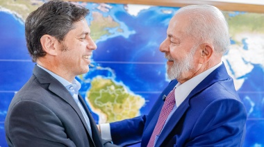 Kicillof se reunió con Lula en Brasil y sumó una foto de alto voltaje político