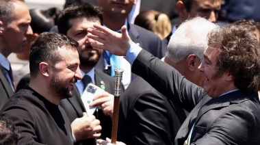 Drástico giro: Milei se despegó de Zelenski y rechazó condenar la invasión de Rusia a Ucrania
