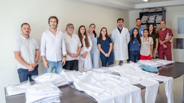 Olavarría: Entregaron indumentaria a residentes del hospital municipal