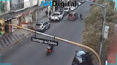 Escapó a contramano, atropelló a un agente y lo detuvieron