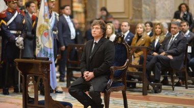 Ante Milei, García Cuerva condenó la “agresión constante” y advirtió que “Argentina sangra en la inequidad”