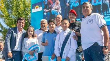 Acto malvinero en La Matanza: “Aquí nuestros héroes están en un palco y en primera fila”