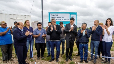 Impulso agroalimentario: se presentó la Chacra Experimental El Pato