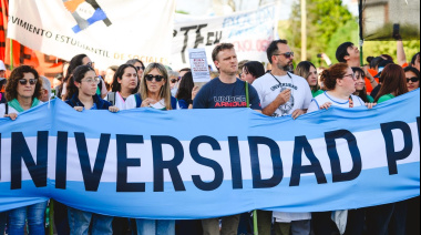 Olavarría: Wesner se movilizó en defensa de “la universidad pública”