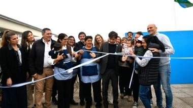 Kicillof inauguró un nuevo edificio educativo en Alberti: “Es igualdad y justicia social”
