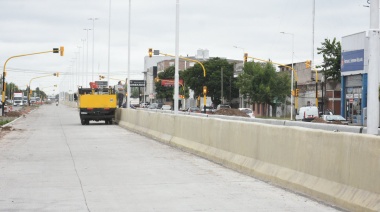 Avanza la puesta en valor de la Ruta 4 en Lomas de Zamora