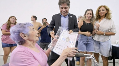 Kicillof reivindicó el rol del Estado como “garante de derechos”