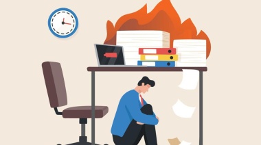 El 65 % de los empleados argentinos está “quemado”