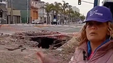 Bronca en Avellaneda: “Se te están hundiendo las avenidas Jorgito”