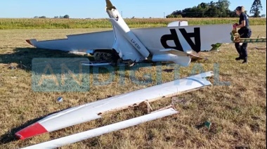 Fatal accidente en Pergamino: Se estrelló una avioneta y murió el piloto