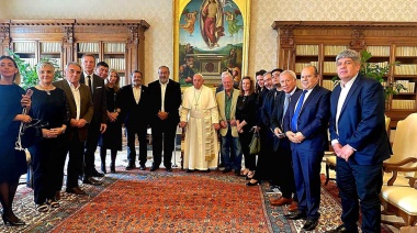 El Papa Francisco recibió a referentes de la CGT: “Quiere ir a la Argentina”