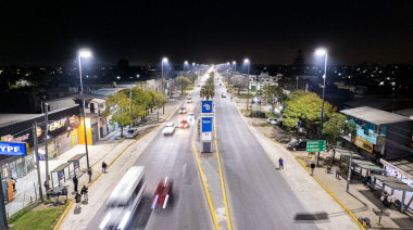 Notable cambio: así se ve la renovada Ruta 4 en Almirante Brown