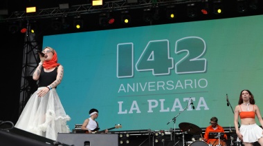 Al ritmo de la música, La Plata festeja su 142° aniversario