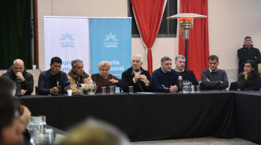 Presentaron plan de obras para El Peligro