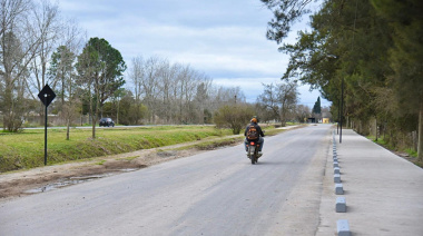 Alak inauguró importante obras de infraestructura en Etcheverry