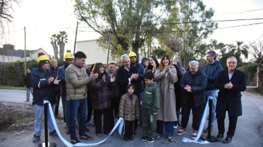 Culminó obra integral para la infraestructura de City Bell