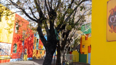 El paseo Caminito luce renovado