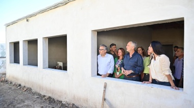 Reactivaron obras paralizadas por la gestión PRO en una escuela de Villa Elvira
