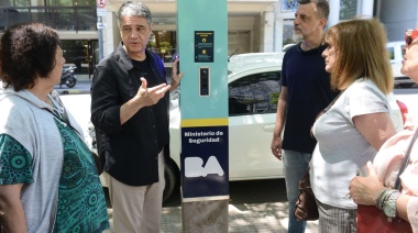 Ya hay más de 100 Puntos Seguros en calles y plazas de la Ciudad