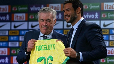 Brasil anunció a Carlo Ancelotti como el nuevo entrenador de su Selección