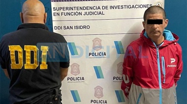 Es delivery, estaba prófugo por abusar de una menor y cayó tras hacer un pedido en Munro