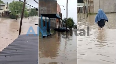 La tormenta golpeó fuerte en Brandsen: Más de 300 familias evacuadas