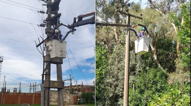 Tras la tormenta, EDELAP reactivó el servicio eléctrico a todos los afectados