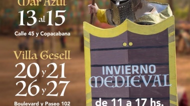 Villa Gesell palpita las vacaciones con su “Invierno Medieval”