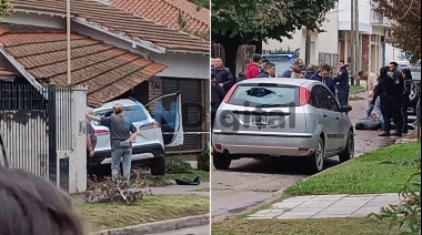 Dos ladrones muertos tras robar, huir, chocar y tirotearse con policías en Bernal