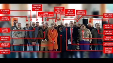 Excursión de diputados libertarios: la foto de la sonriente visita “humanitaria” a genocidas