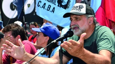 Belliboni en la previa de la marcha a Plaza de Mayo: “Nos amenazaron hasta con el Ejército”