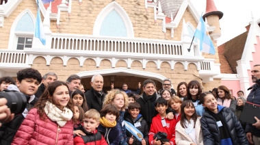 Alak y Kicillof inauguraron la primera etapa de la puesta en valor de la República de los Niños