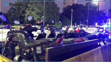 Más de 1.200 motos secuestradas y 276 licencias retenidas: Resultado de los controles en La Plata