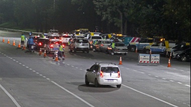 Controles de alcoholemia para todos: Gran operativo en la Autopista Ricchieri