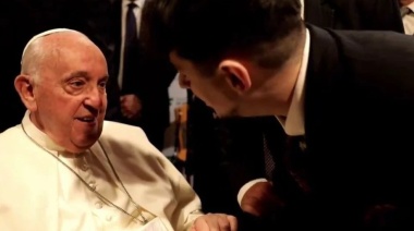 El Papa, Luquitas Rodríguez y Borges: “Sólo una cosa no hay. Es el olvido”
