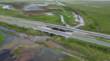 Quedó habilitado el tránsito en los puentes sobre la Ruta 56