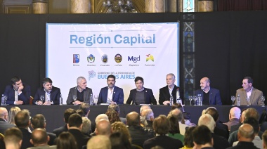 Kicillof lanzó con intendentes el Consorcio de Gestión de la Región Capital