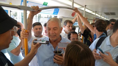 “Trenazo” desde La Plata a CABA: “Marchamos en rechazo al paquete de leyes”