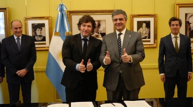Milei y Jorge Macri acordaron el traspaso de los colectivos a CABA