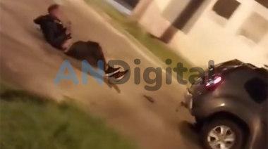 Vecinos detienen a un ladrón, lo atan a un coche y lo arrastran por las calles de La Matanza