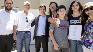 Viviendas y obras educativas, las claves del paso de Kicillof por la Cuarta Sección