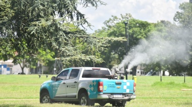 Con nuevos equipos de alta tecnología, avanza la fumigación contra el dengue