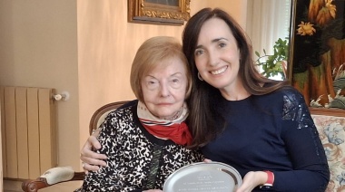Villarruel se mostró con Isabel Perón en el Día de la Lealtad y reivindicó su figura