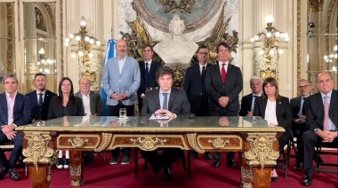 Milei hablará por cadena nacional para “festejar” su primer año de gestión