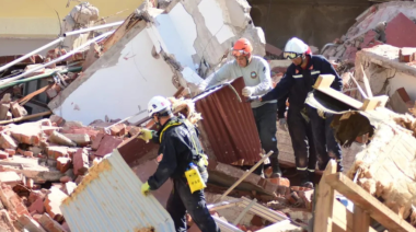 Encontraron el cuerpo de la última persona desaparecida tras el derrumbe
