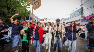 Mayra Mendoza celebró los 76 años de San Francisco Solano