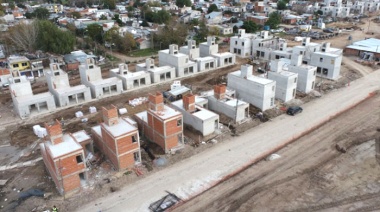 Avanza en Berazategui el programa de viviendas motorizado por la Provincia